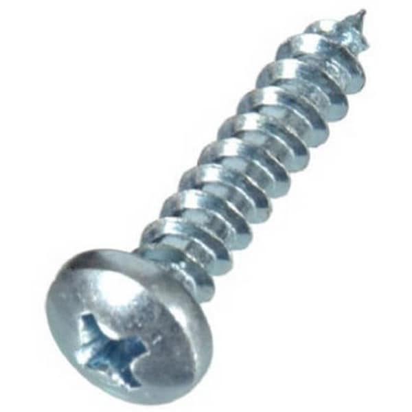 Hillman Fasteners 80051 No.8 x 1.5 in. Zinc Sheet Metal Screw; 100 Pack